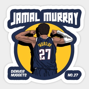 Jamal Murray Comic Style Art Sticker